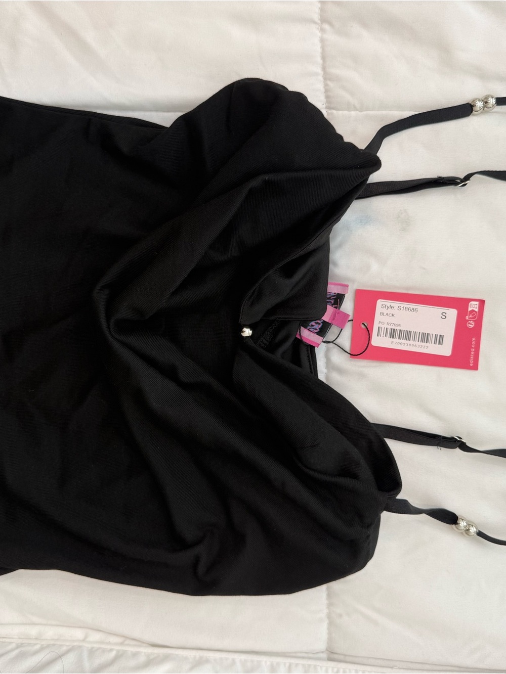 Edikted Black Spaghetti Strap Camisole